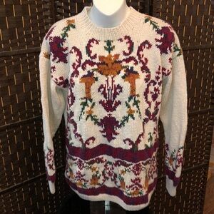 Vintage 1991 I.V.Y Rami and cotton blend sweater small